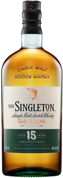 The Singleton Single Malt Scotch Whisky Of Glendullan 15 Year Old 750Ml