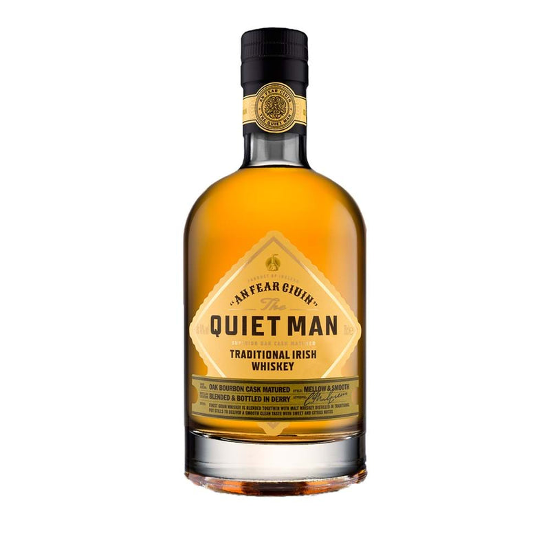 The Quiet Man Traditional Irish Whiskey Bourbon Cask Matured 750Ml