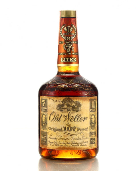 1982 Stitzel Weller Old Weller Original 107 Proof 7 Year Old