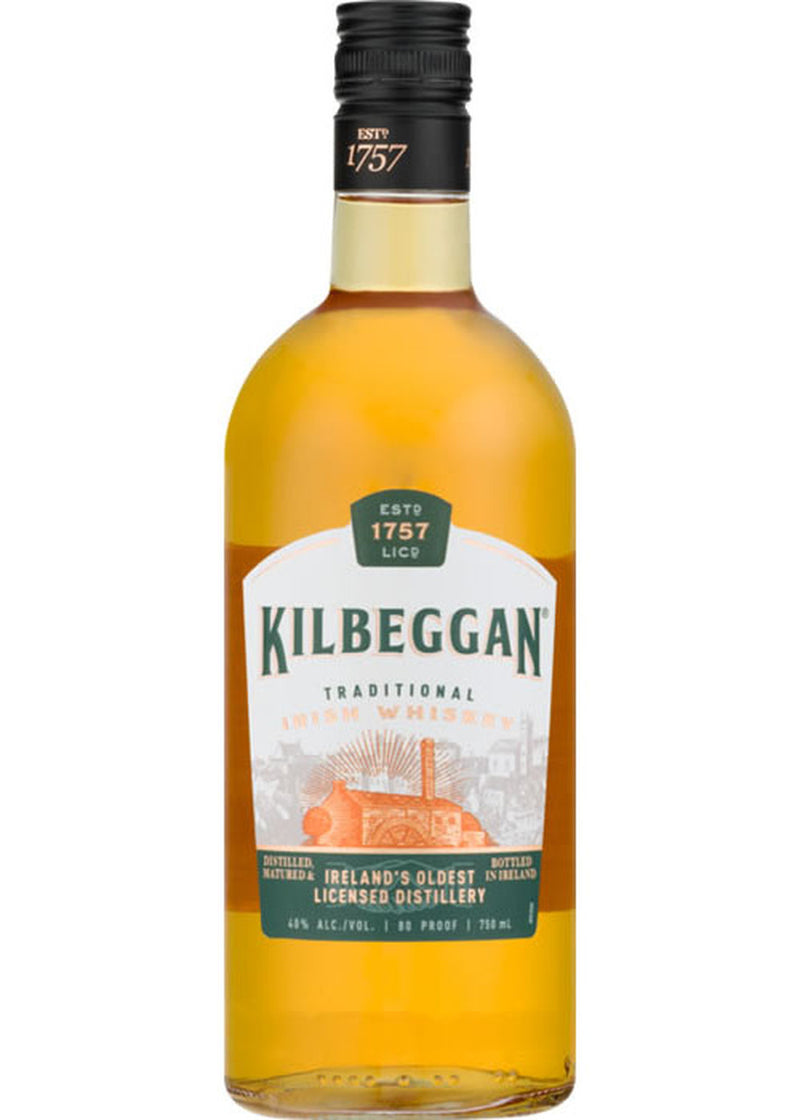 Kilbeggan Traditional Irish Whiskey 750Ml