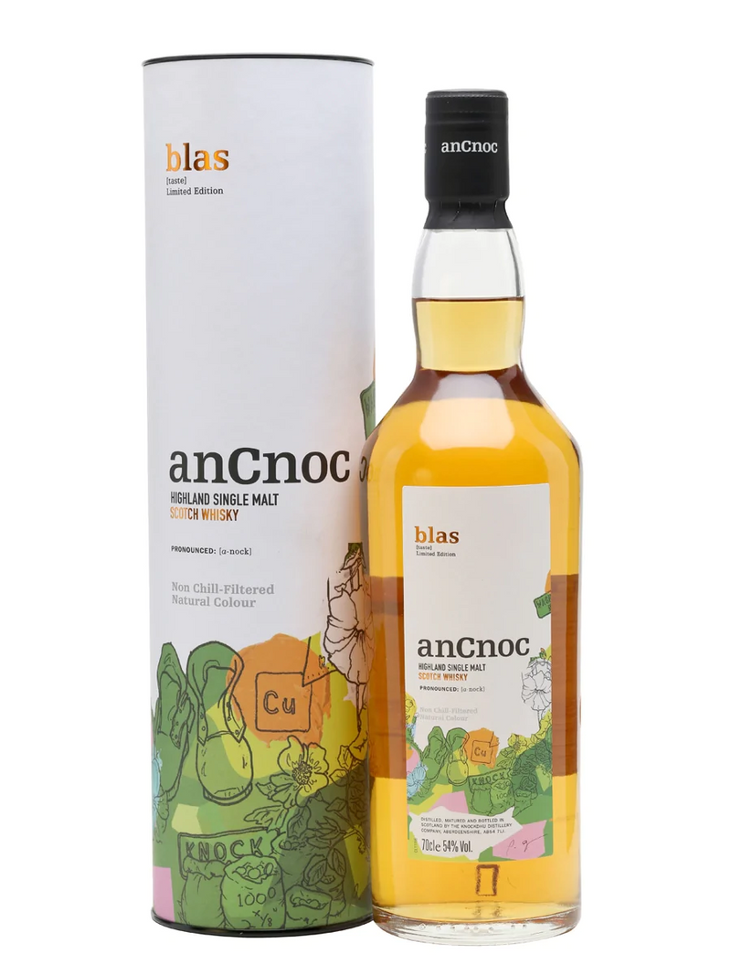 Ancnoc Blas Single Malt Scotch Limited Edition 750 Ml
