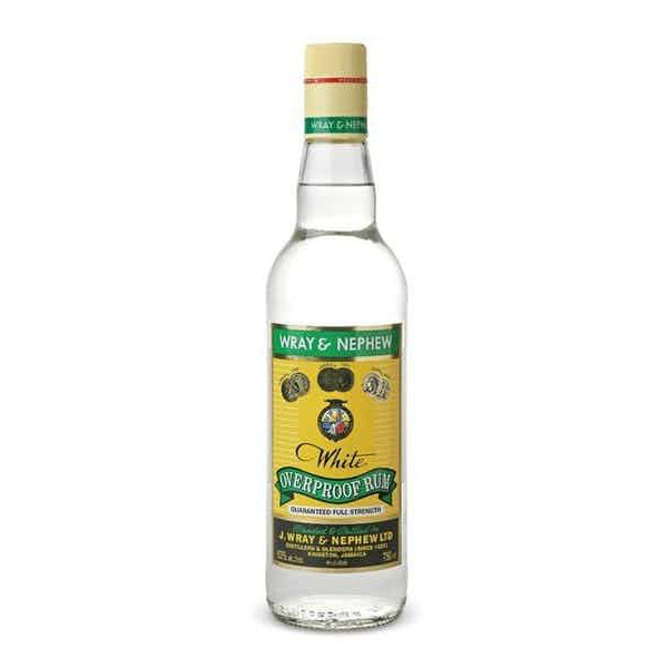 J. Wray & Nephew White Overproof Rum 750ml