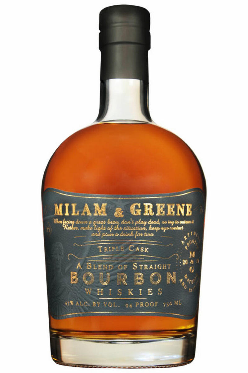 Milam Greene Triple Cask Bourbon Whiskey