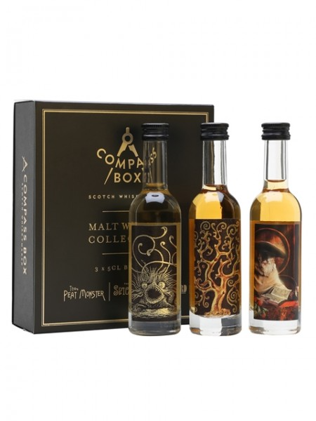 Compass Box 'Malt Whisky Collection' Assortment Box Scotch Malt Whisky (50ml)