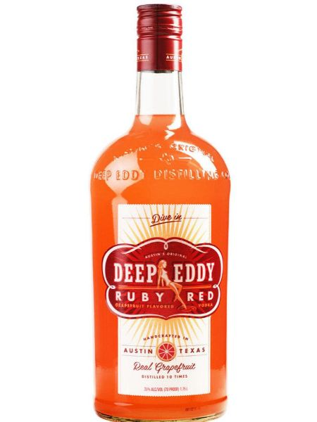Deep Eddy Ruby Red Real Grapefruit Vodka 1.75Lt