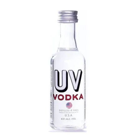 Uv Silver Vodka 80 Proof 200Ml