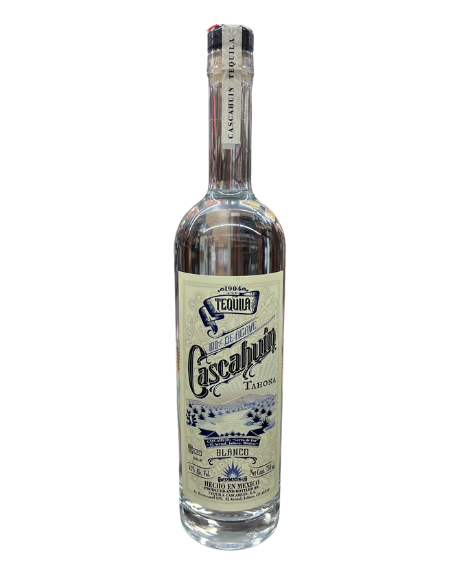 Cascahuin Tahona Blanco Tequila 750ml