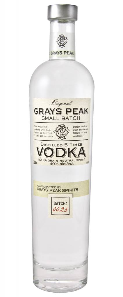 Grays Peak Vodka 750ML