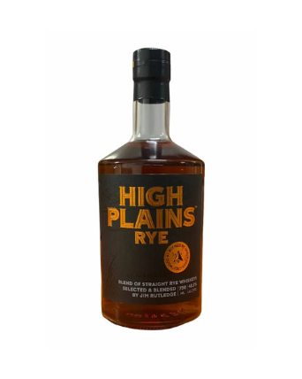 J. W. Rutledge High Plains Straight Rye Whiskey 750ml