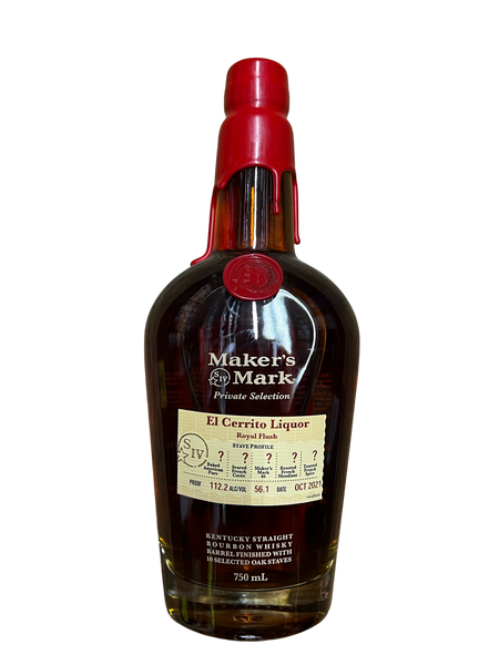 Maker's Mark Private Selection El Cerrito Liquor Store Pick Kentucky S