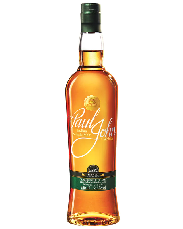 Paul John Select Cask Classic Single Malt Whisky 750ml