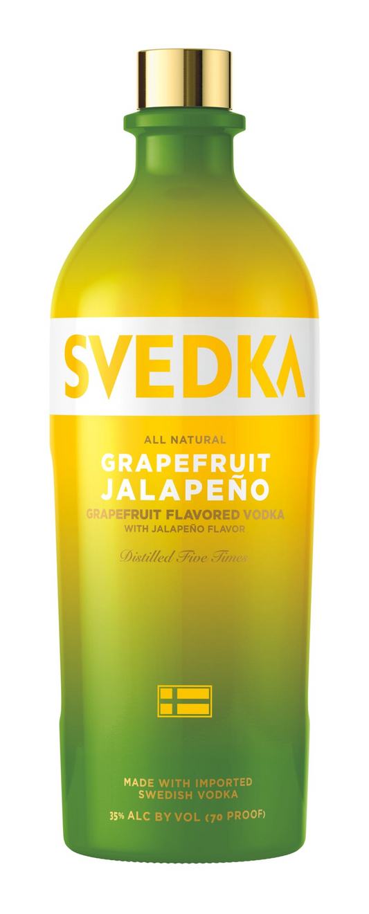 Svedka Grapefruit Jalapeno Flavored Vodka 750ml