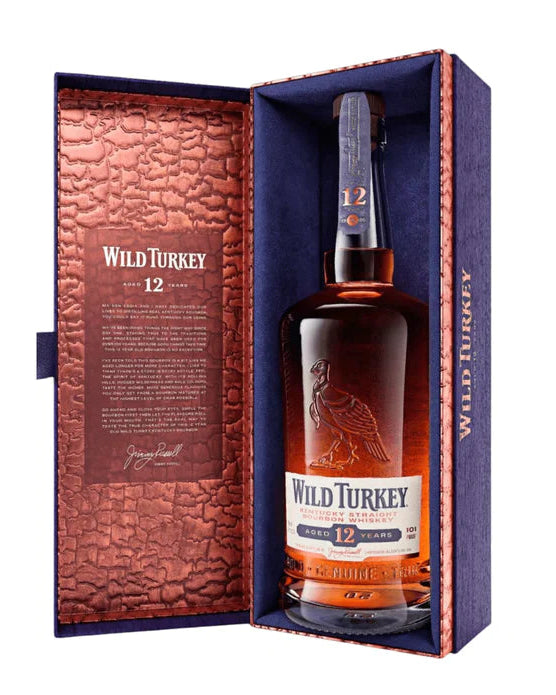 Wild Turkey 12 Year Old Kentucky Straight Bourbon Whiskey 700ml