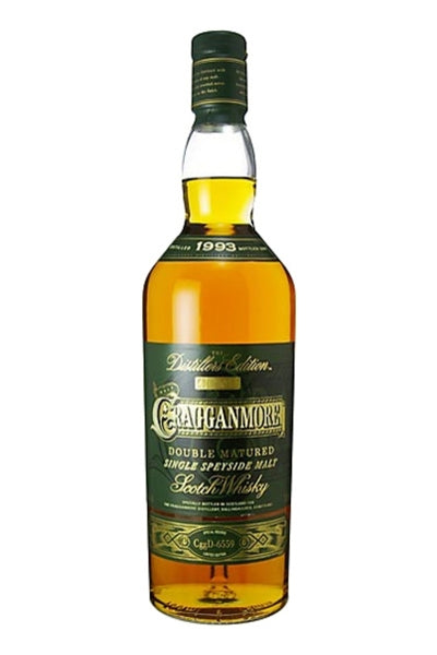 Cragganmore Distillers Edition Double Matured Single Malt Scotch Whisky 750ml