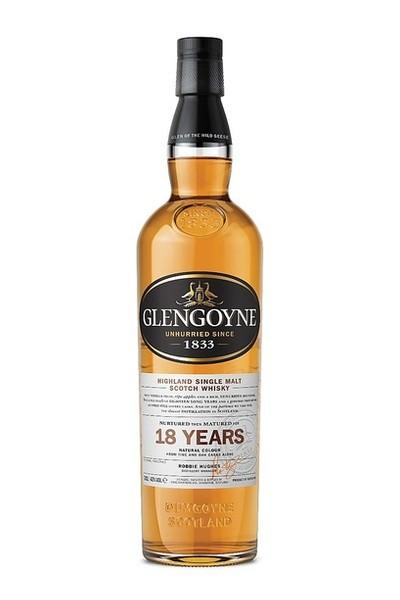Glengoyne 18 Year Old Single Malt Scotch Whiskey 750ml