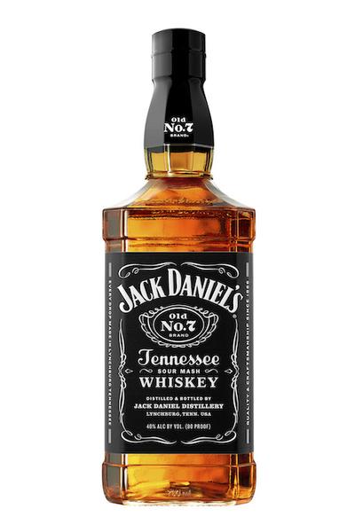 Jack Daniel's Black Label Old No.7 Brand Sour Mash Whiskey 1.75Lt