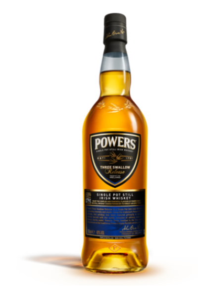 Powers Three Swallow Release Single Pot Still Irish Whiskey 750ml