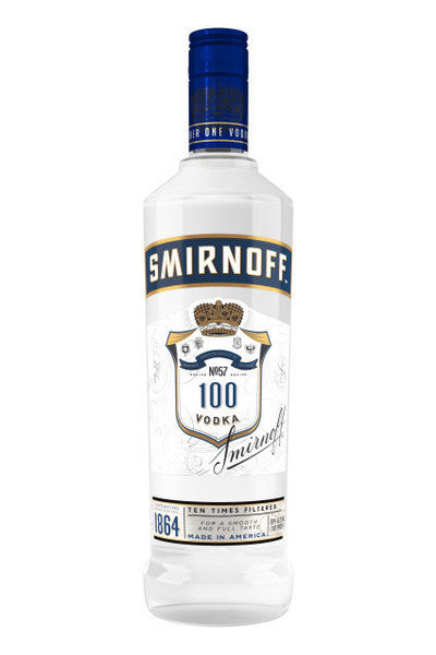 Smirnoff 100Proof Vodka 750Ml