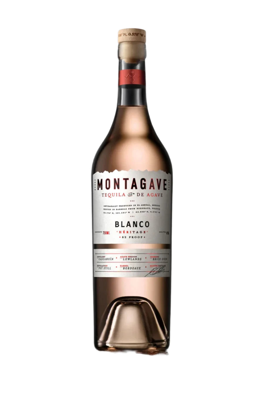 Montagave Heritage Batch No. 4 Blanco Tequila 750ml
