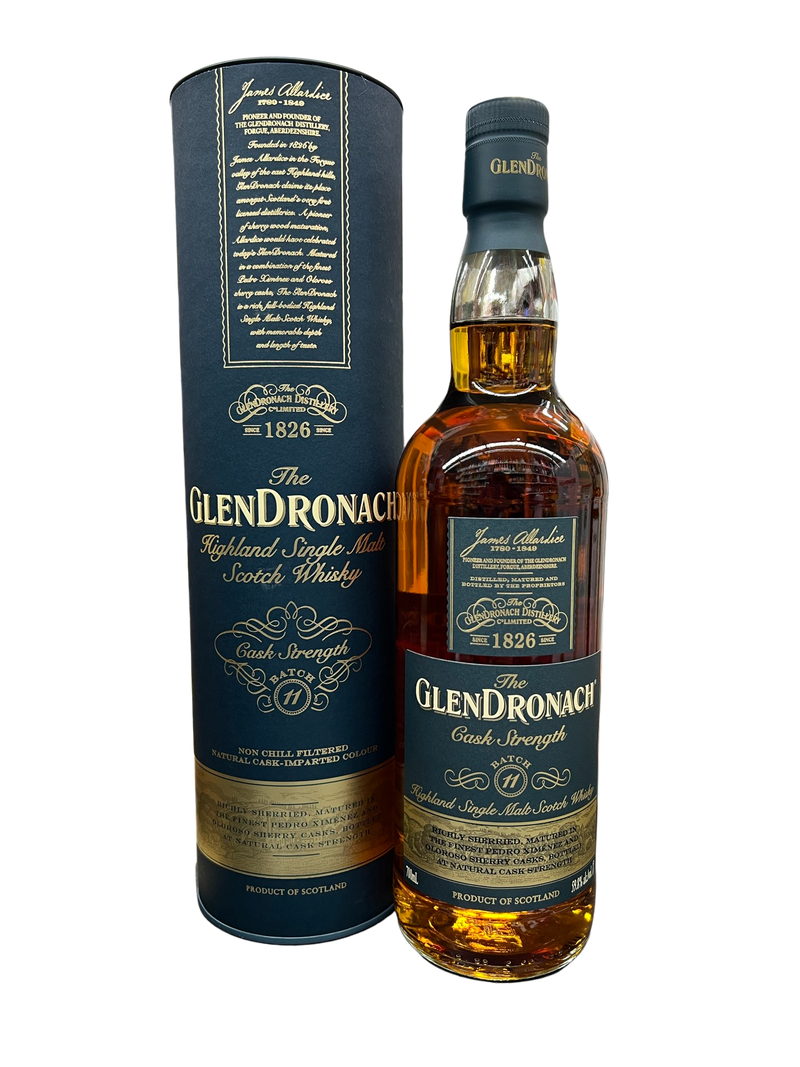 GlenDronach Cask Strength Scotch Whisky Batch 11