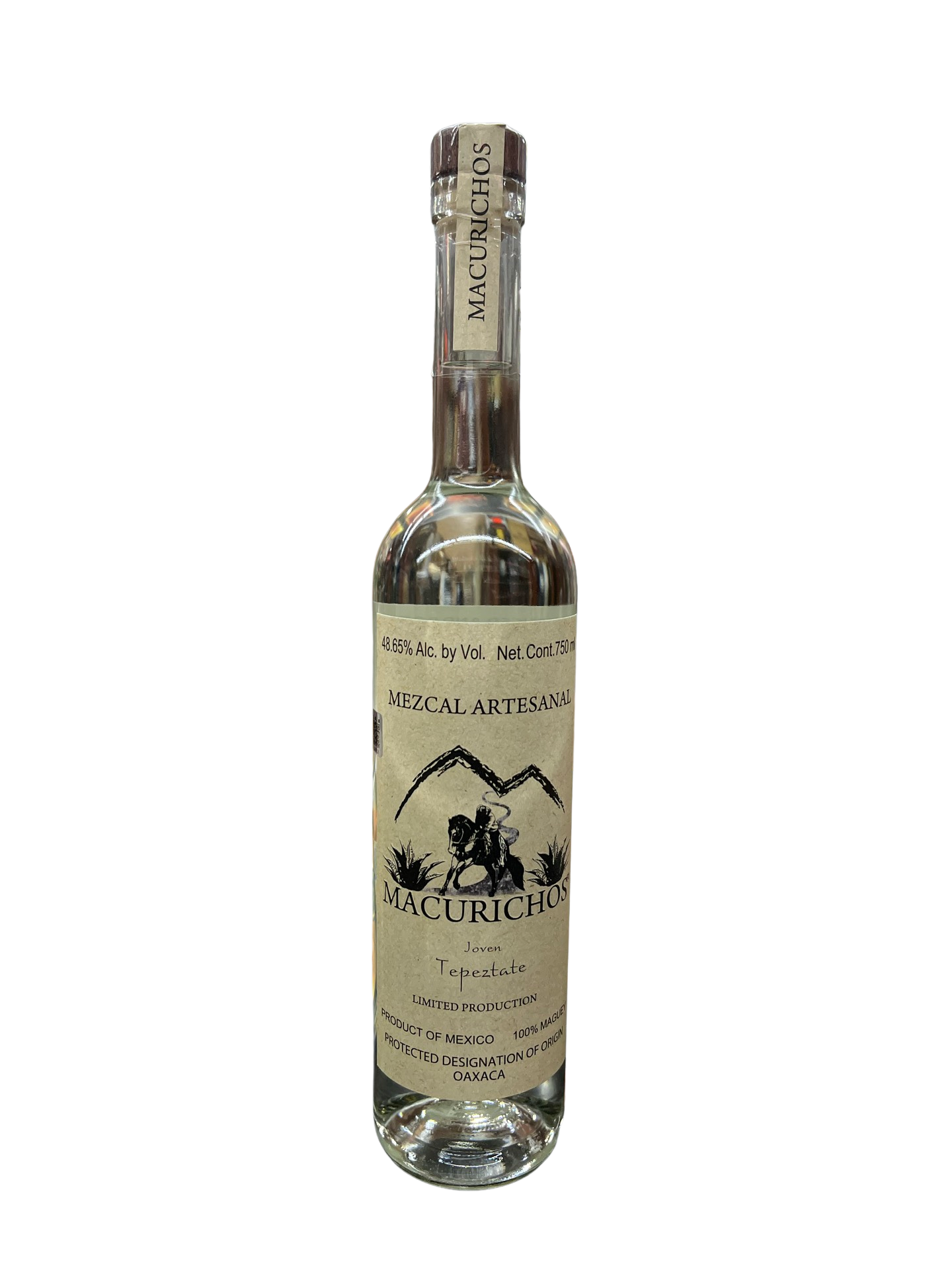 Macurichos Tepeztate Joven Mezcal 750ml