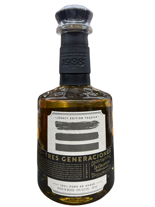 Tres Generaciones Tequila reveals La Colonial Reposado, the second offering in its limited Legacy Edition Series