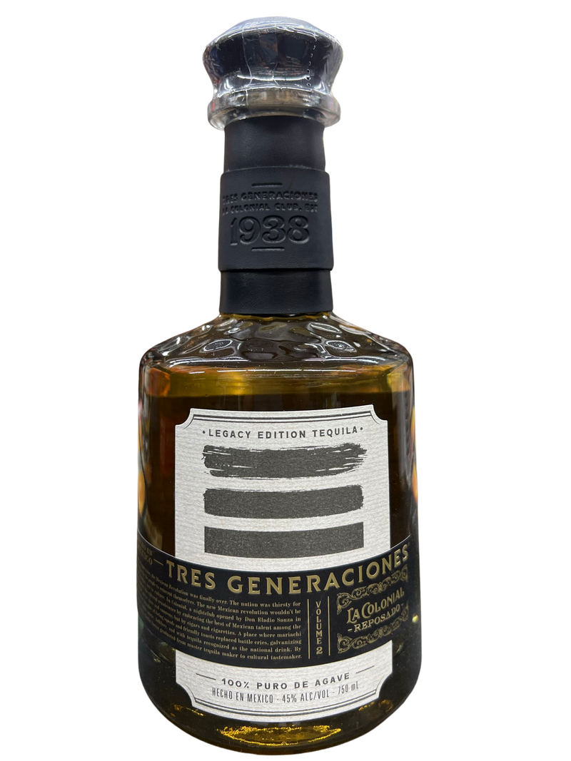 Tres Generaciones Tequila reveals La Colonial Reposado, the second offering in its limited Legacy Edition Series