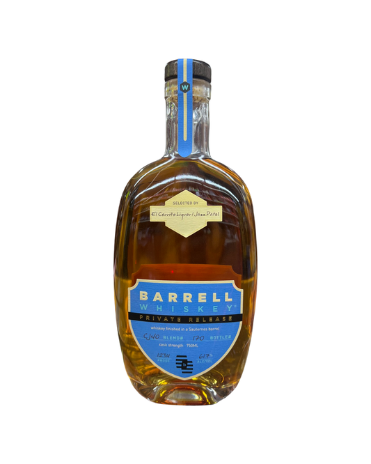 Barrell Craft Spirits Private Release Sauternes Barrel Finish Kentucky Straight Whiskey 750ml