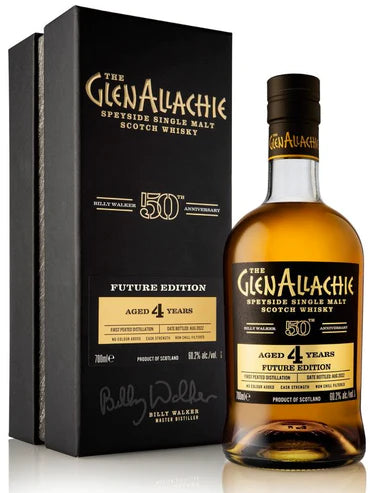 GlenAllachie Billy Walker 50th Anniversary Future Edition Peated Whiskey 700ml