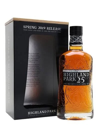 2019 Highland Park Spring Release 25 Year Old Single Malt Scotch Whisky 750ml