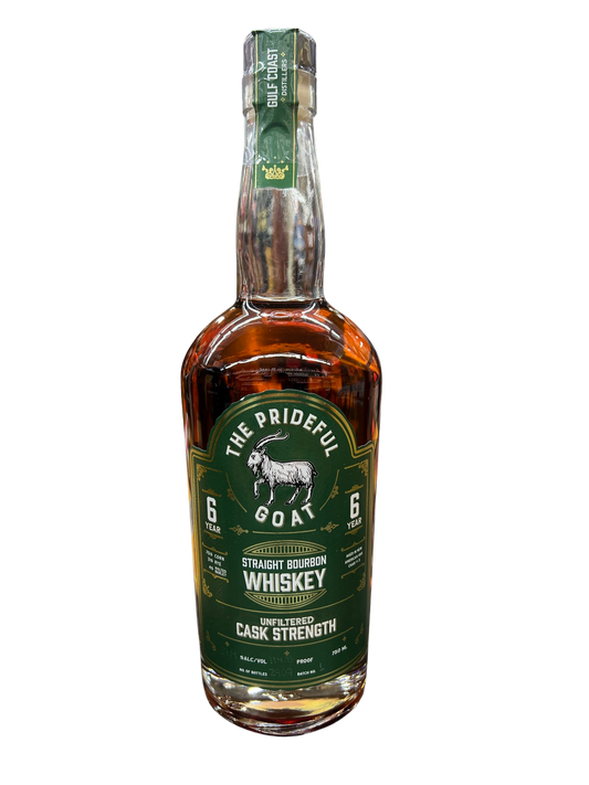 The Prideful Goat 6-Year Cask Strength Bourbon 750ml