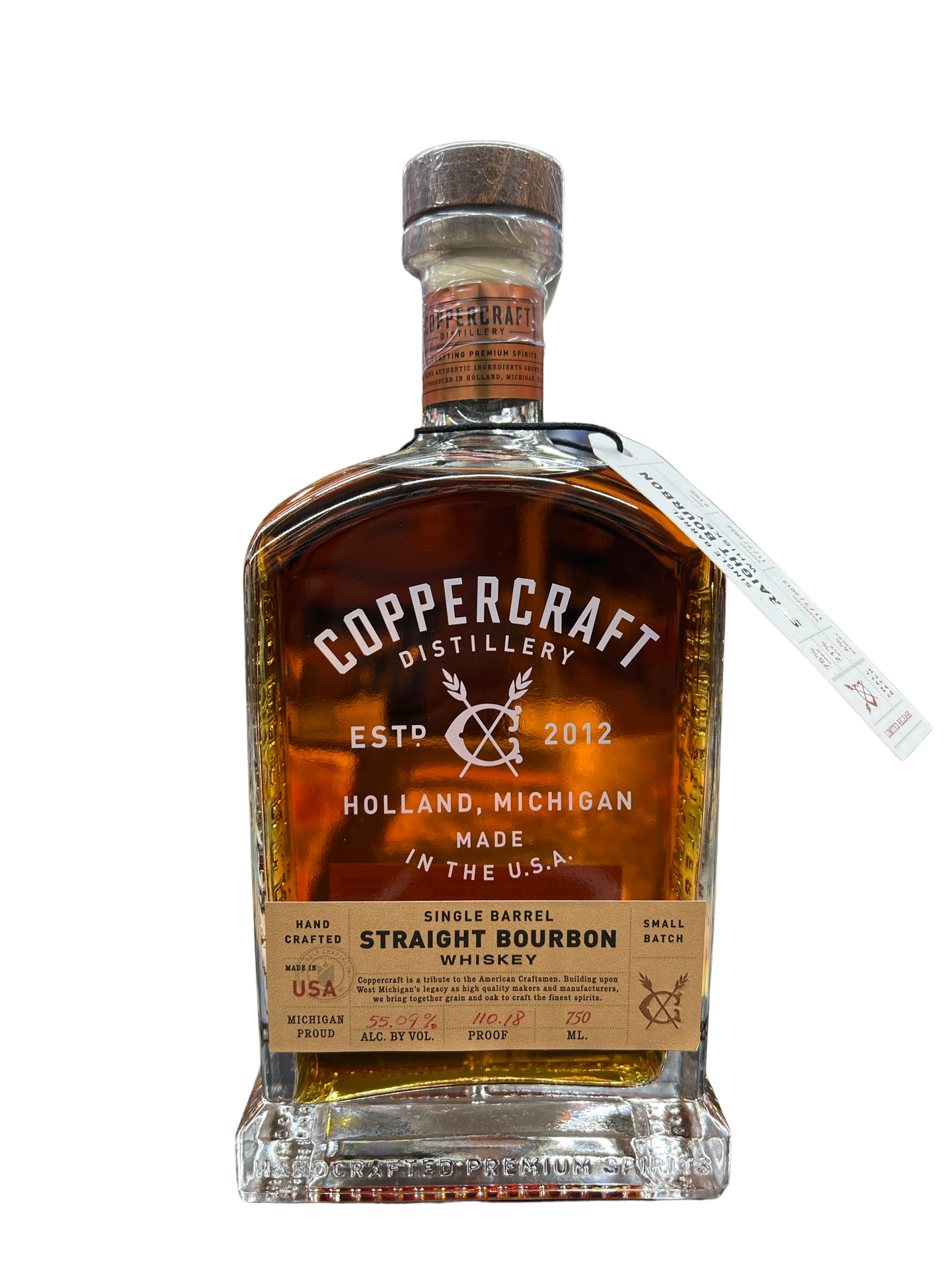 Coppercraft Single Barrel Straight Bourbon EL Cerrito Store Pick 9 Year MGP 750ml