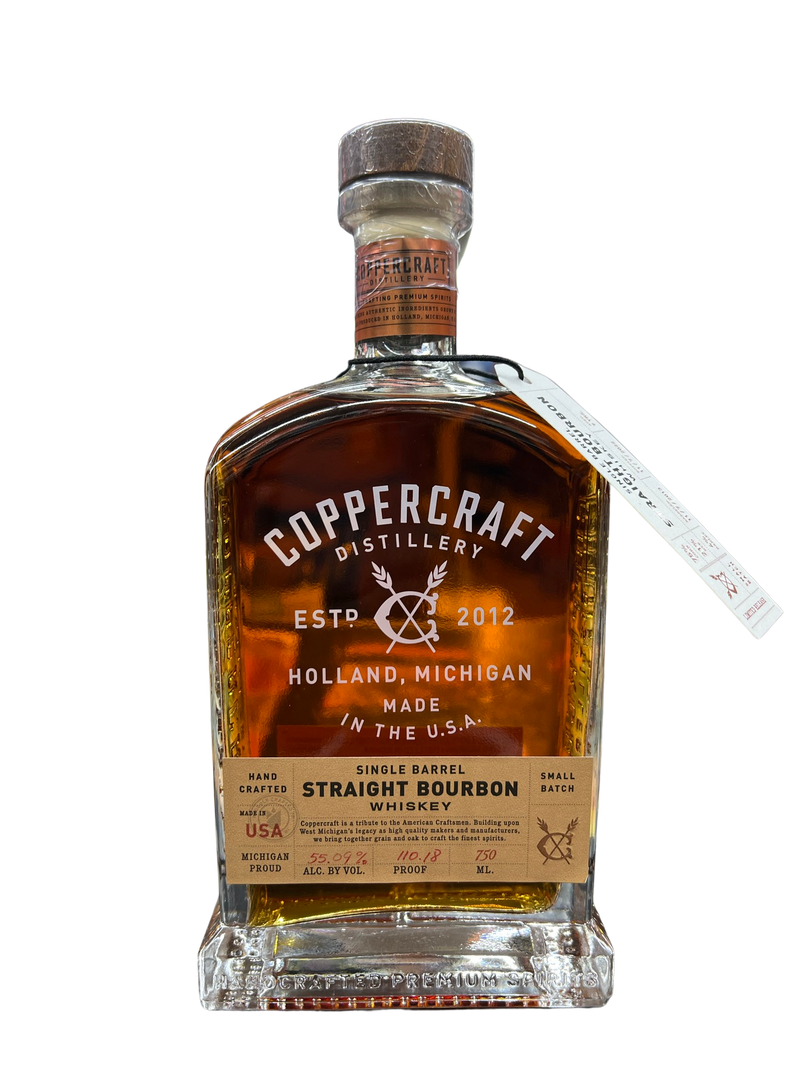 Coppercraft Single Barrel Straight Bourbon EL Cerrito Store Pick 9 Year MGP 750ml