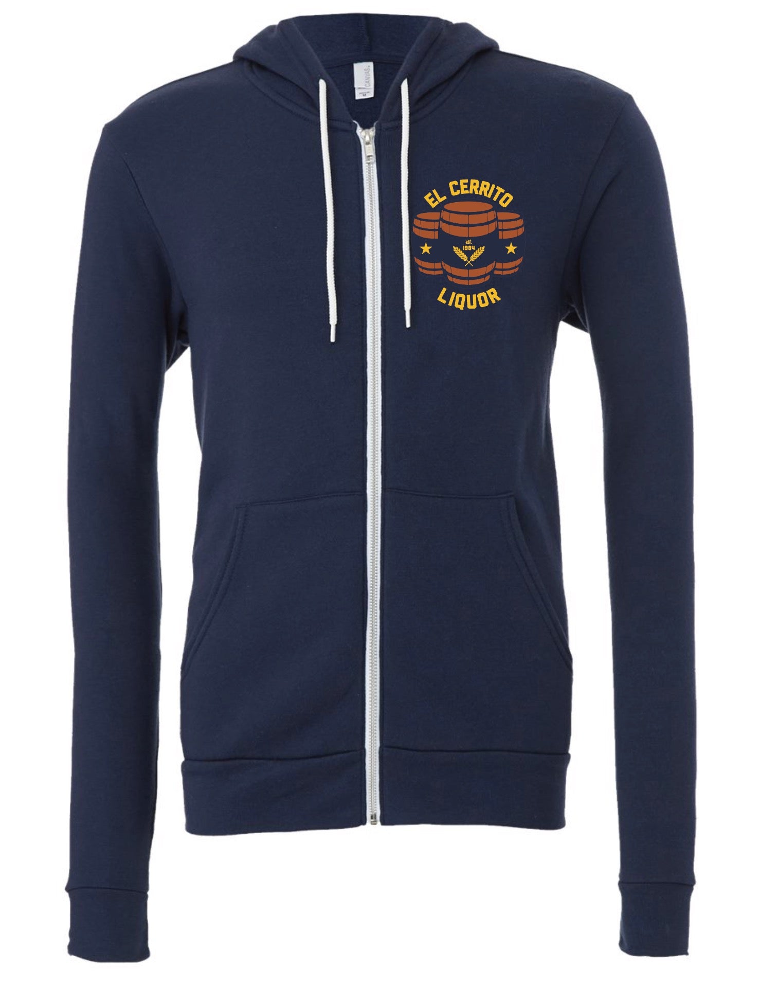 EL Cerrito Liquor Fleece Full-Zip Hoodie XXL