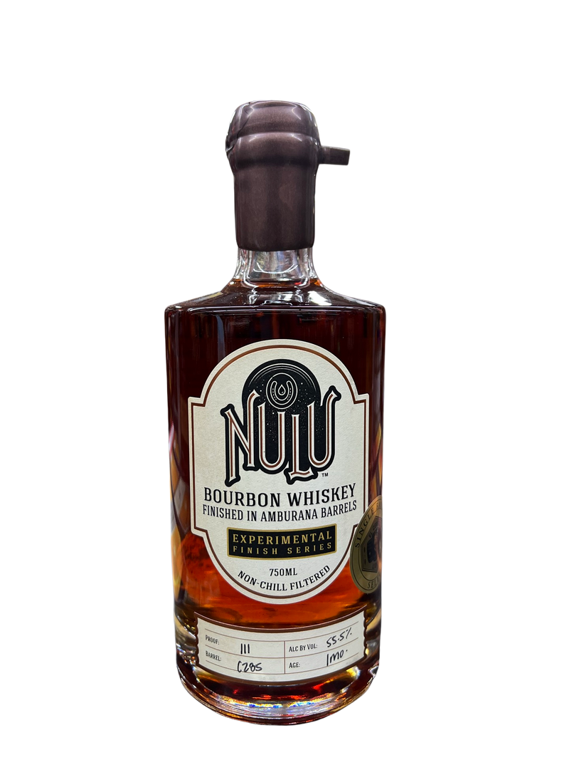 Nulu Bourbon Whiskey Finished in Amburana Barrels (El Cerrito Liquor Store Pick)