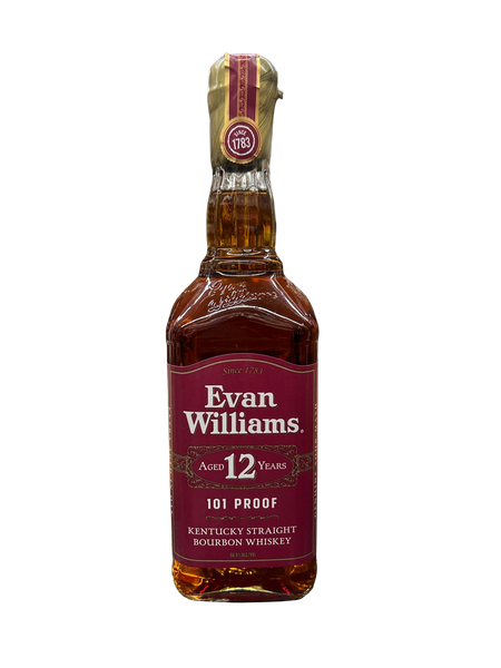 Evan Williams 12 Year Old Kentucky Straight Bourbon Whiskey 750ml