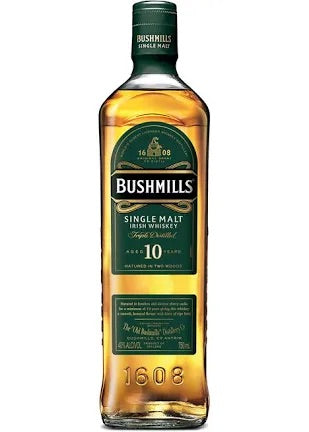 Bushmills Irish Whiskey Aged 10 Year