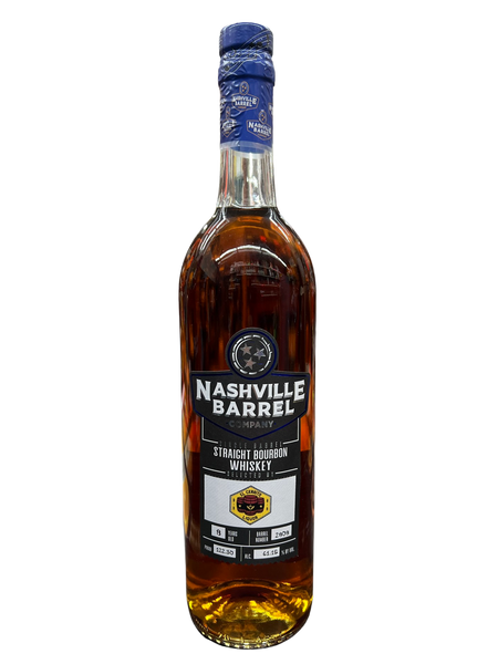 Nashville Barrel Company  Single Barrel 8yr old  EL Cerrito Liqueur Exclusive Single Barrel Straight Bourbon Whiskey 750ML