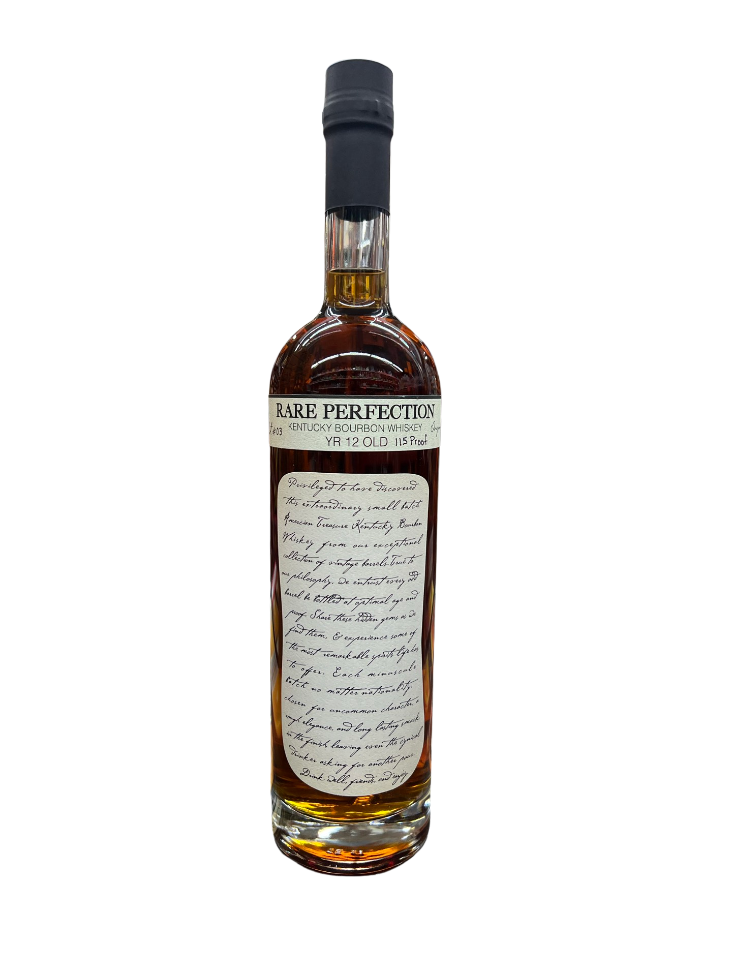 Willett 12 Year Old Rare Perfection Bourbon Whiskey 750ml El Cerrito