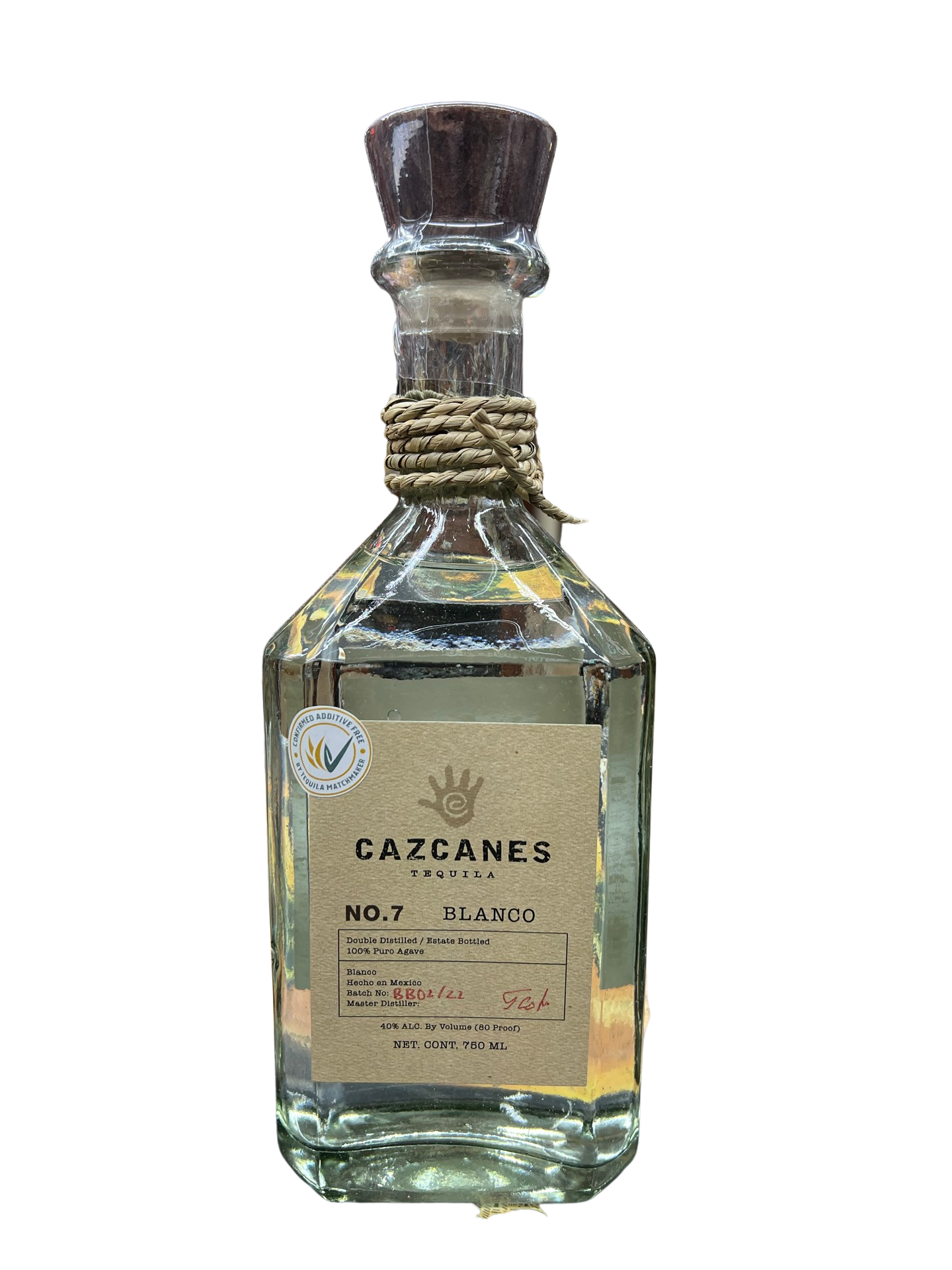 Cazcanes No.7 Blanco Tequila 750ml – El Cerrito Liquor