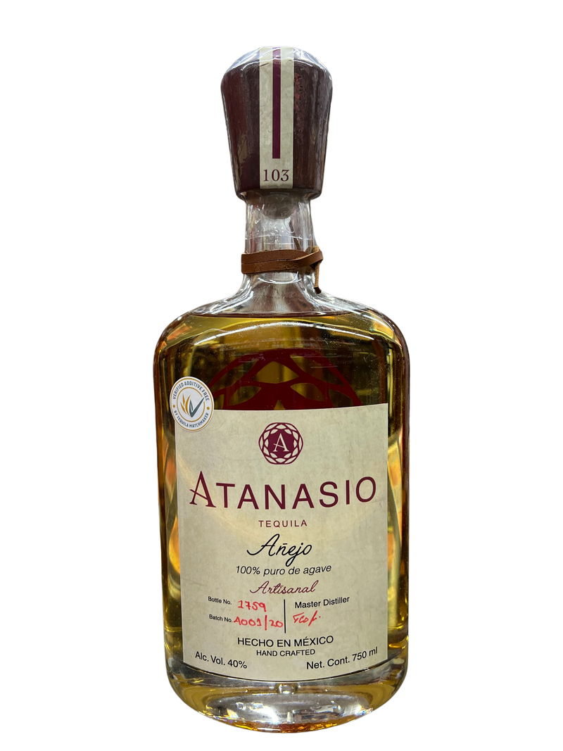 Atanasio Anejo Tequila 750ml