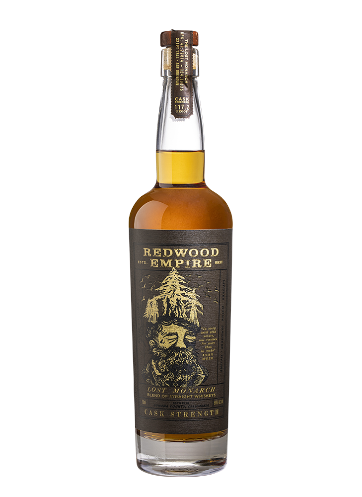 Redwood Empire Lost Monarch Blend Of Straight Whiskey Cask Strength 750ml