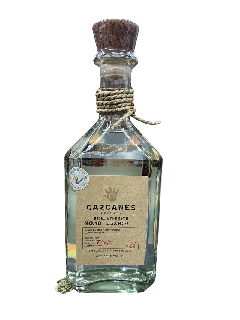 CAZCANES TEQUILA STILL STRENGTH BLANCO 750ml