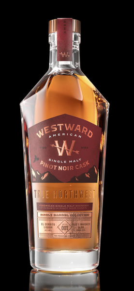 Westward Oregon Pinot Noir Cask El Cerrito Liquor Store Pick American Single Malt Whiskey