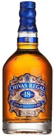 Chivas Regal Gold Signature 18 Year Old Blended Scotch Whisky  750ml