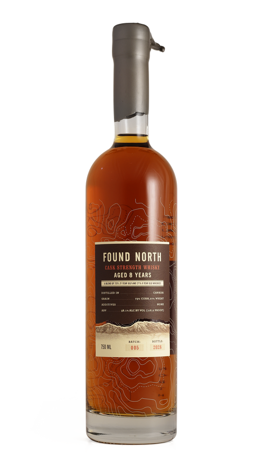 Found North Batch 005 Cask Strength Whiskey Aged 8 Years 750ml