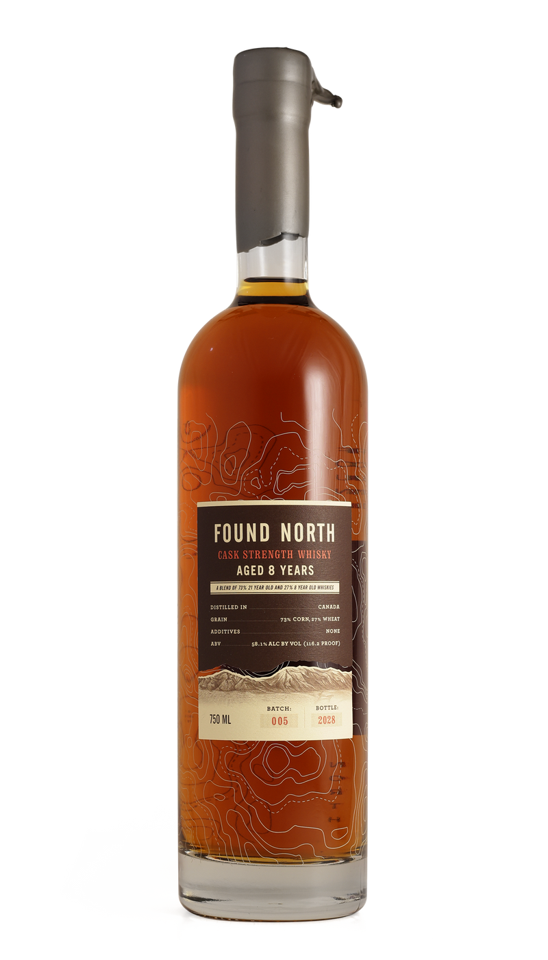 Found North Batch 005 Cask Strength Whiskey Aged 8 Years 750ml