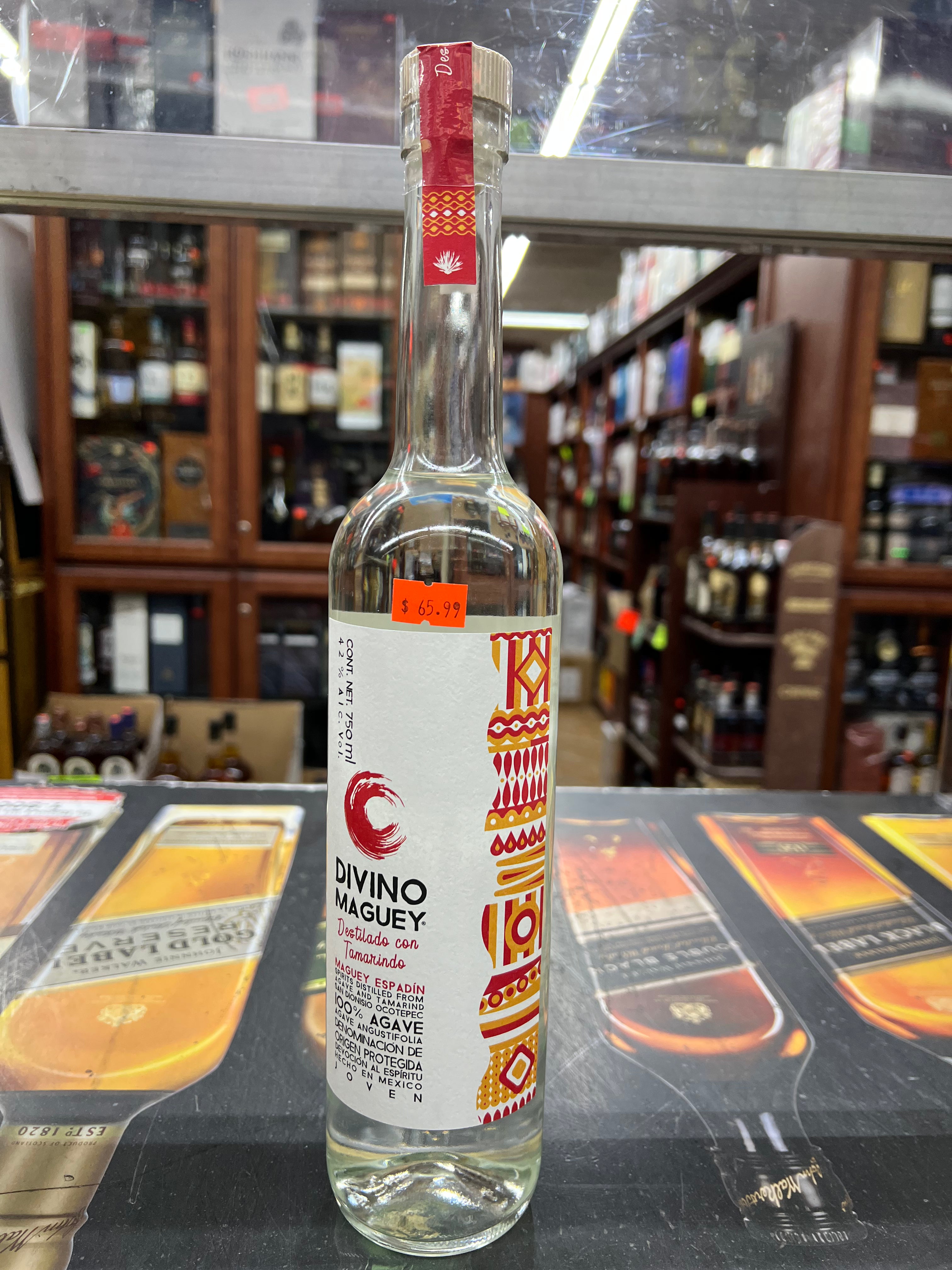 Divino Maguey Espadin con Tamarindo Joven Agave Spirit 750ml