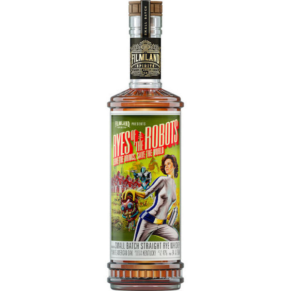 Filmland Spirits Ryes of the Robots Straight Rye Whiskey 750ml