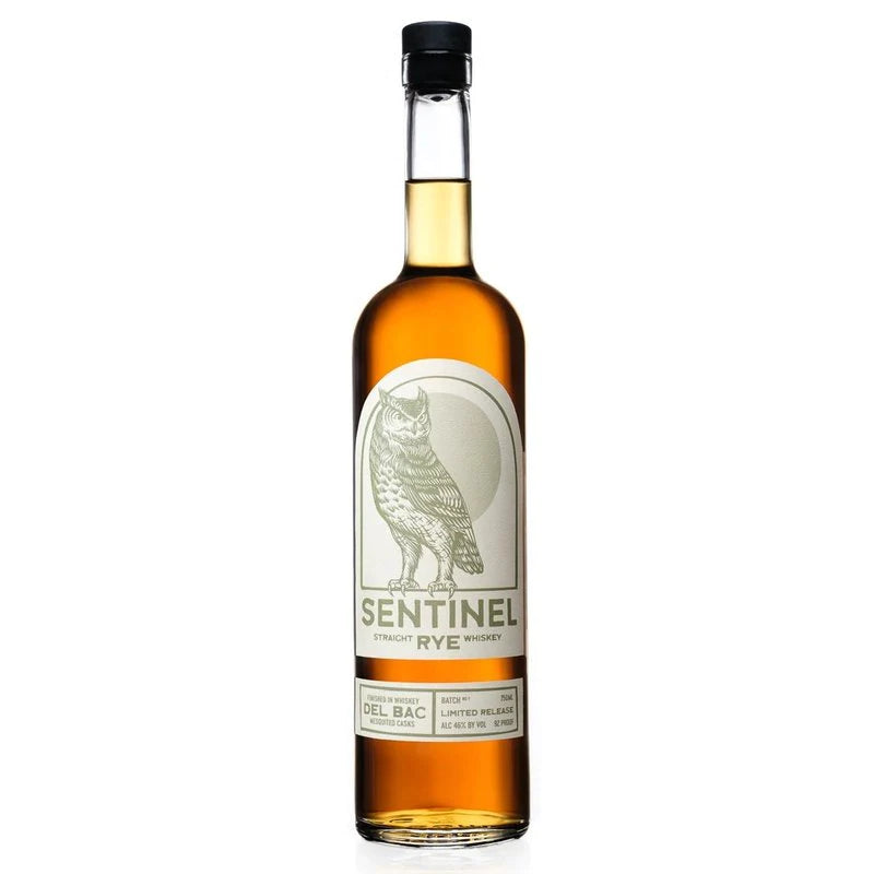 Del Bac Sentinel Mesquite Straight Rye Whiskey